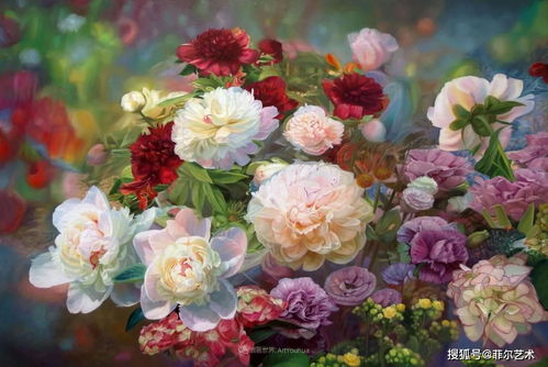 波兰画家画笔下的花卉 风景,美得不要不要